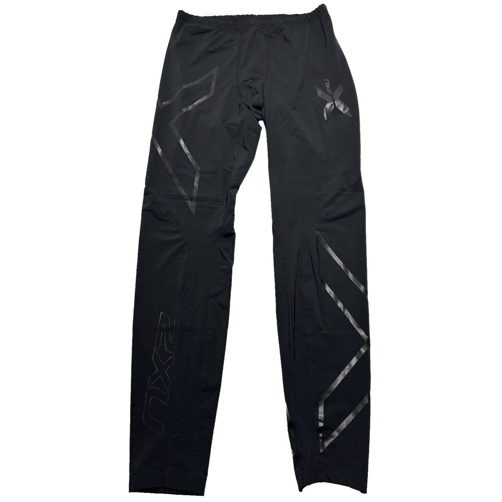 Men's 2XU Core Compression Tights 28" Size XXL Black